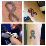 Debbie's Ribbon tattoos 2015